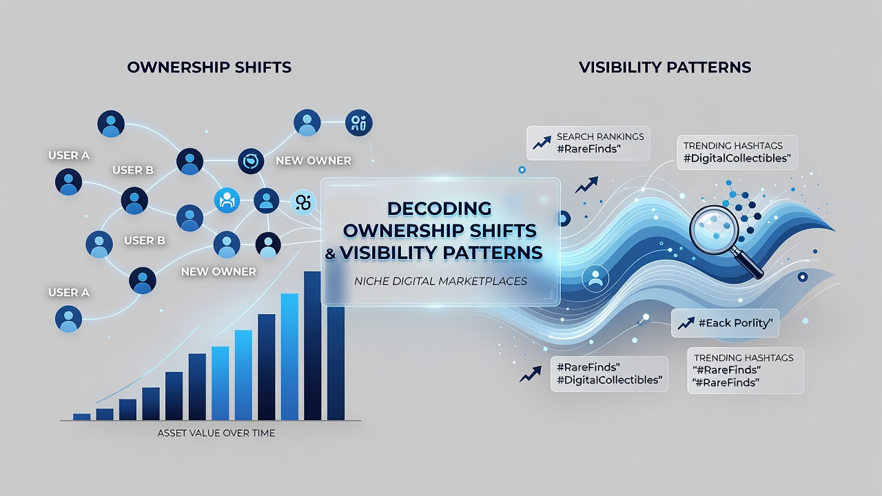 Decoding Ownership Shifts and Visibility Patterns in Niche Digital Marketplaces