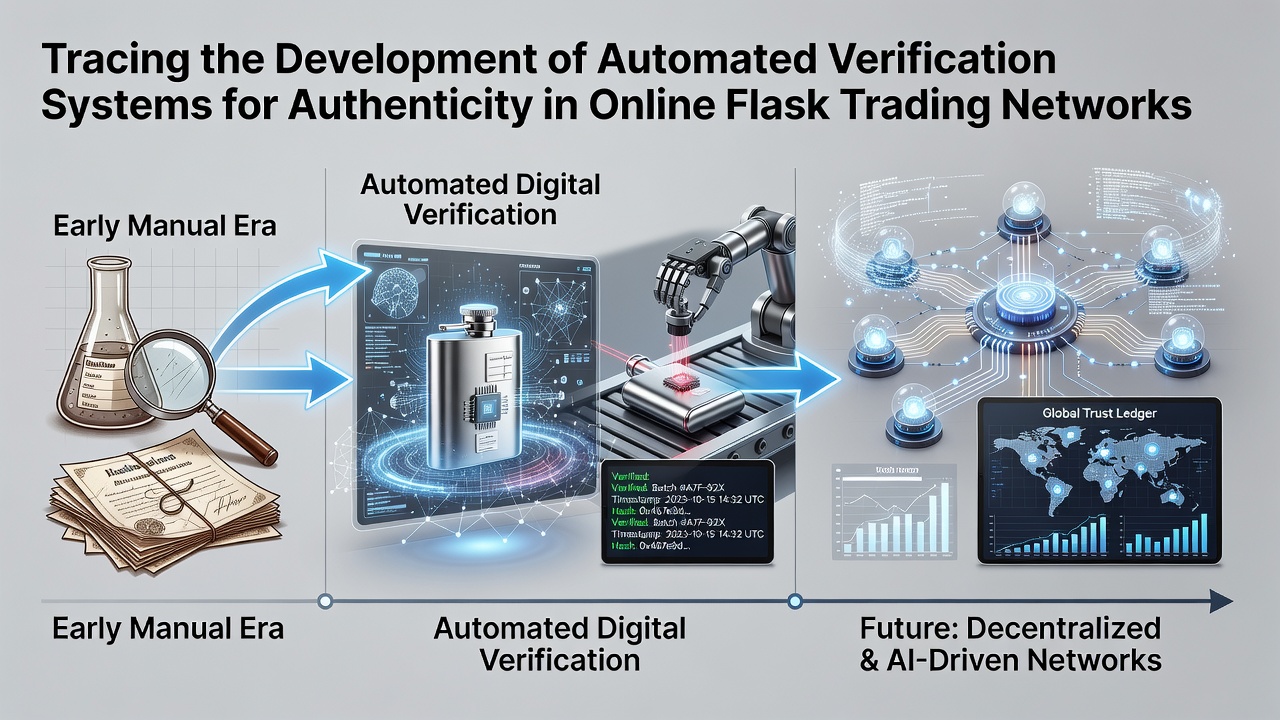 Tracing the Development of Automated Verification Systems for Authenticity in Online Flask Trading Networks